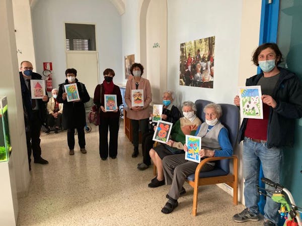 Regala un disegno, ricevi un sorriso: l’iniziativa del MuseBim di Cuneo per gli ospiti delle case di riposo