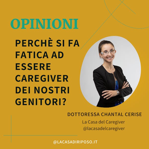 Perchè si fa fatica ad essere caregiver dei nostri genitori?