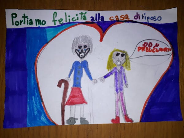 Lettere e Disegni per rincuorare ai tempi del Covid-19: a Trieste, due progetti di volontariato per le Case di Riposo