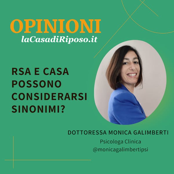 Una RSA può essere considerata una casa?