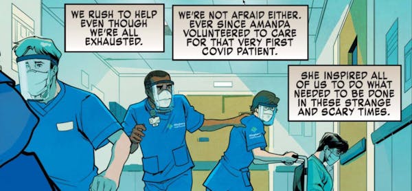 True Nurse Stories: il nuovo fumetto della Marvel celebra gli operatori sanitari