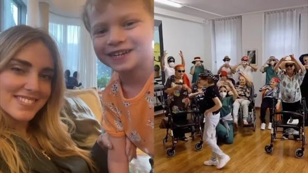 Video realizzato dagli anziani nella casa di riposo diventa virale dopo essere stato ripubblicato dai Ferragnez
