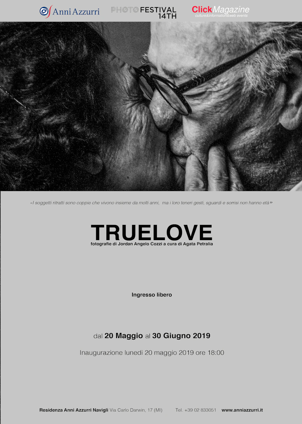 Una mostra fotografica dedicata al vero amore alla Residenza Anni Azzurri Navigli di Milano