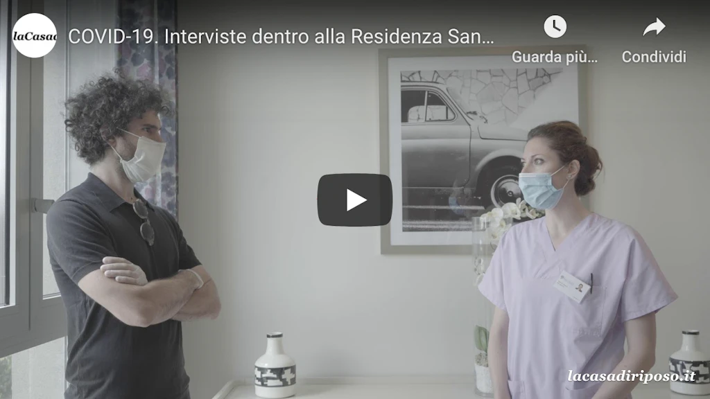COVID-19 Il racconto di Desirè dalla RSA San Felice di Segrate