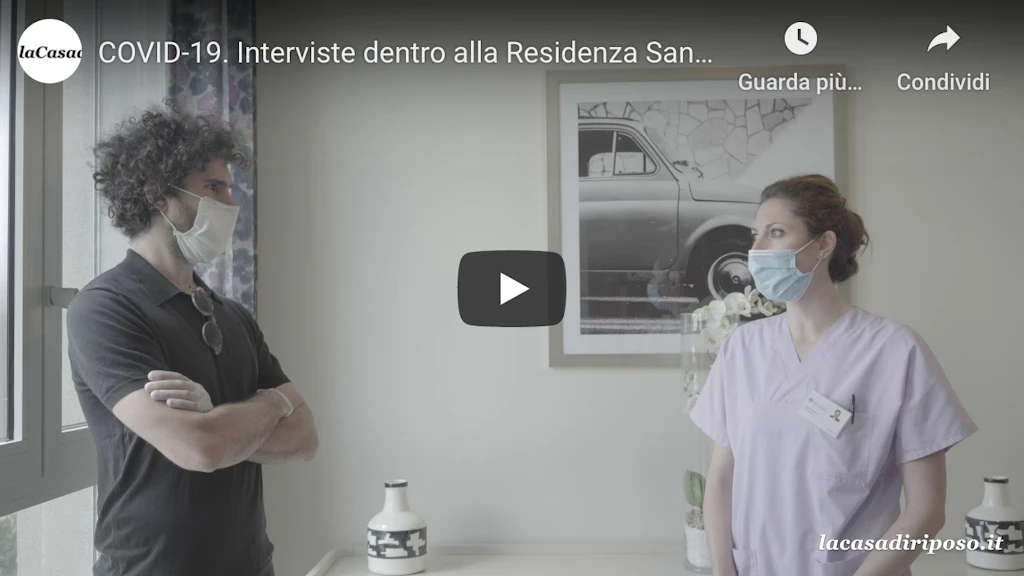 COVID-19 Il racconto di Desirè dalla RSA San Felice di Segrate