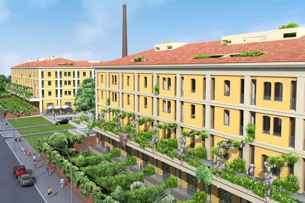 Rodevita trasforma l'ex Manifattura Tabacchi di Milano in un complesso residenziale per anziani